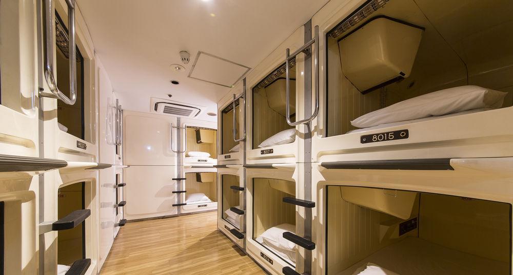 Shinjuku Kuyakusho-Mae Capsule Hotel Tokió Kültér fotó