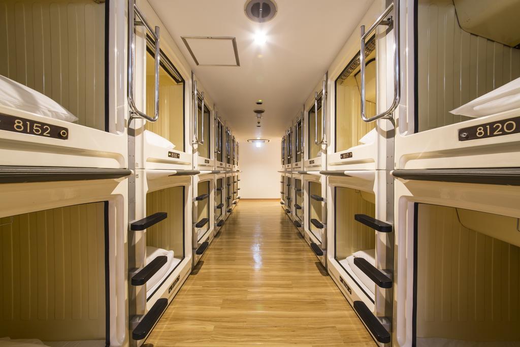 Shinjuku Kuyakusho-Mae Capsule Hotel Tokió Kültér fotó