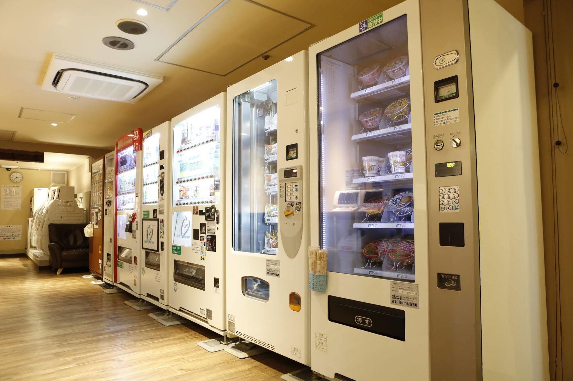 Shinjuku Kuyakusho-Mae Capsule Hotel Tokió Kültér fotó